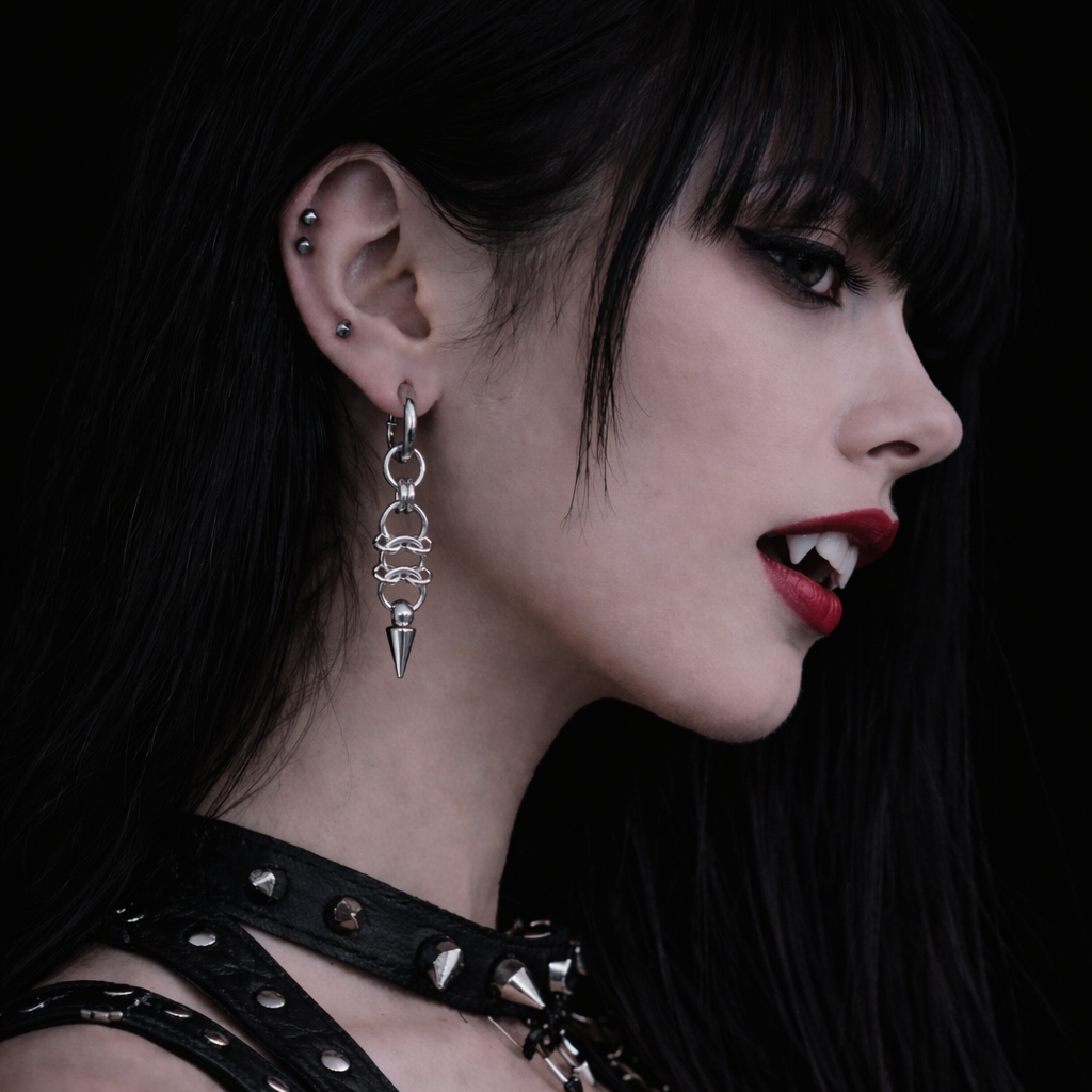 Boucles d’Oreilles à Pointe