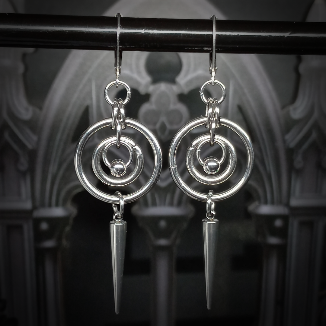 Boucles d’Oreilles à Pointe