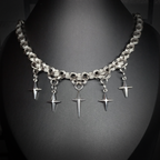 Collier Midnight – Constellations d’Acier