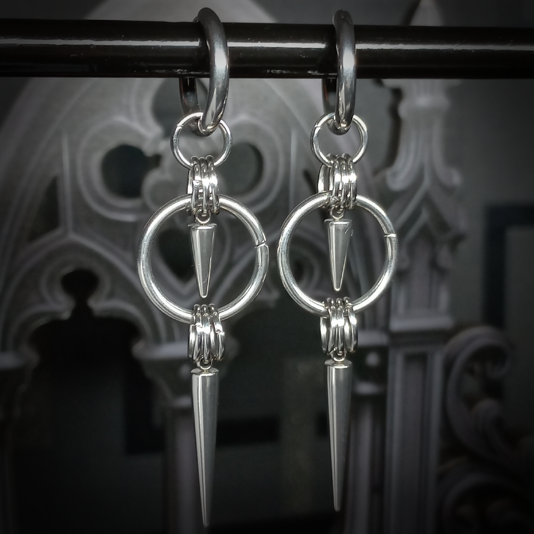 Boucles d’Oreilles à Pointes