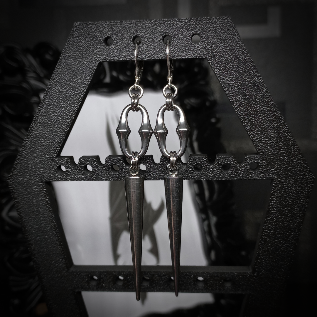 Boucles d’Oreilles à Grande Pointe