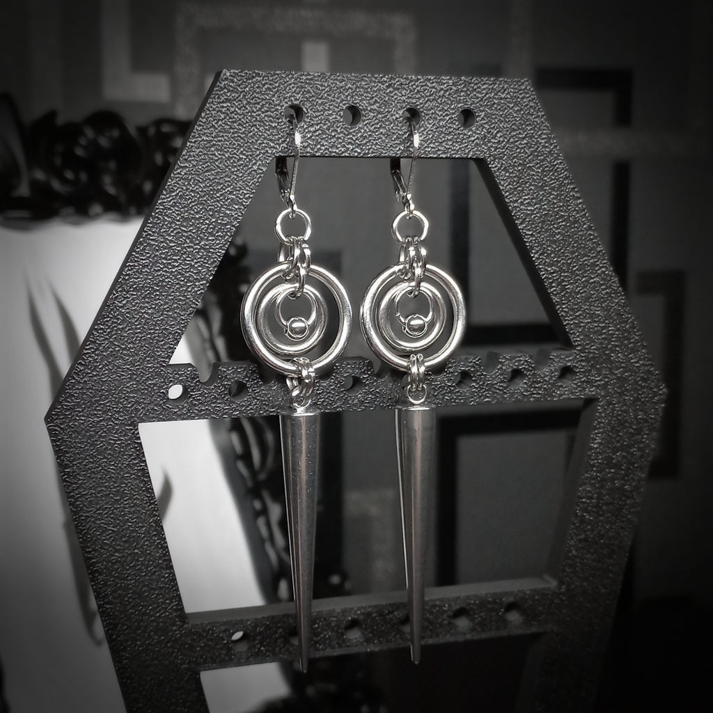 Boucles d’Oreilles à Grande Pointe