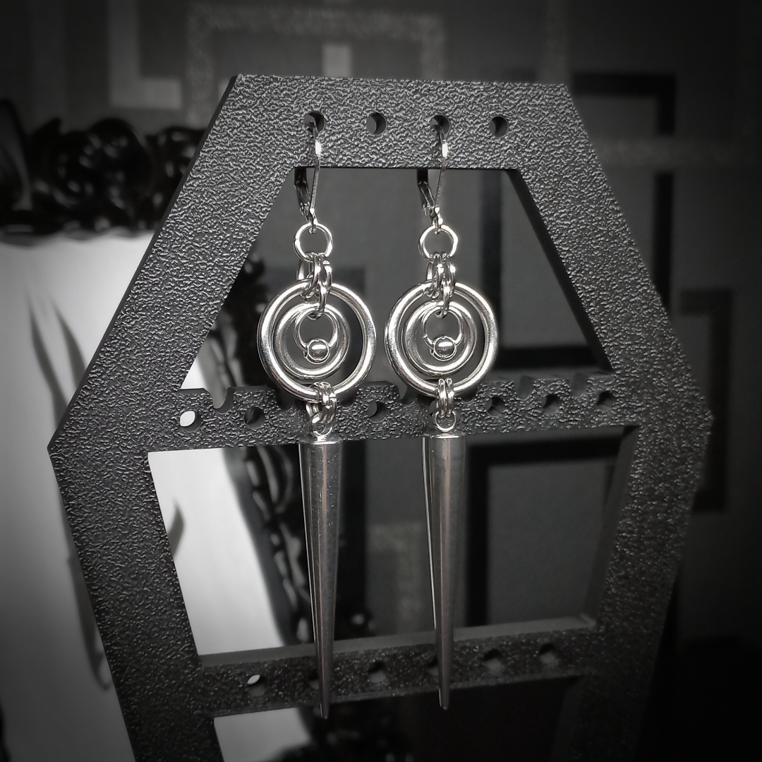 Boucles d’Oreilles à Grande Pointe