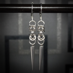 Boucles d’Oreilles Byzantines à Pointe