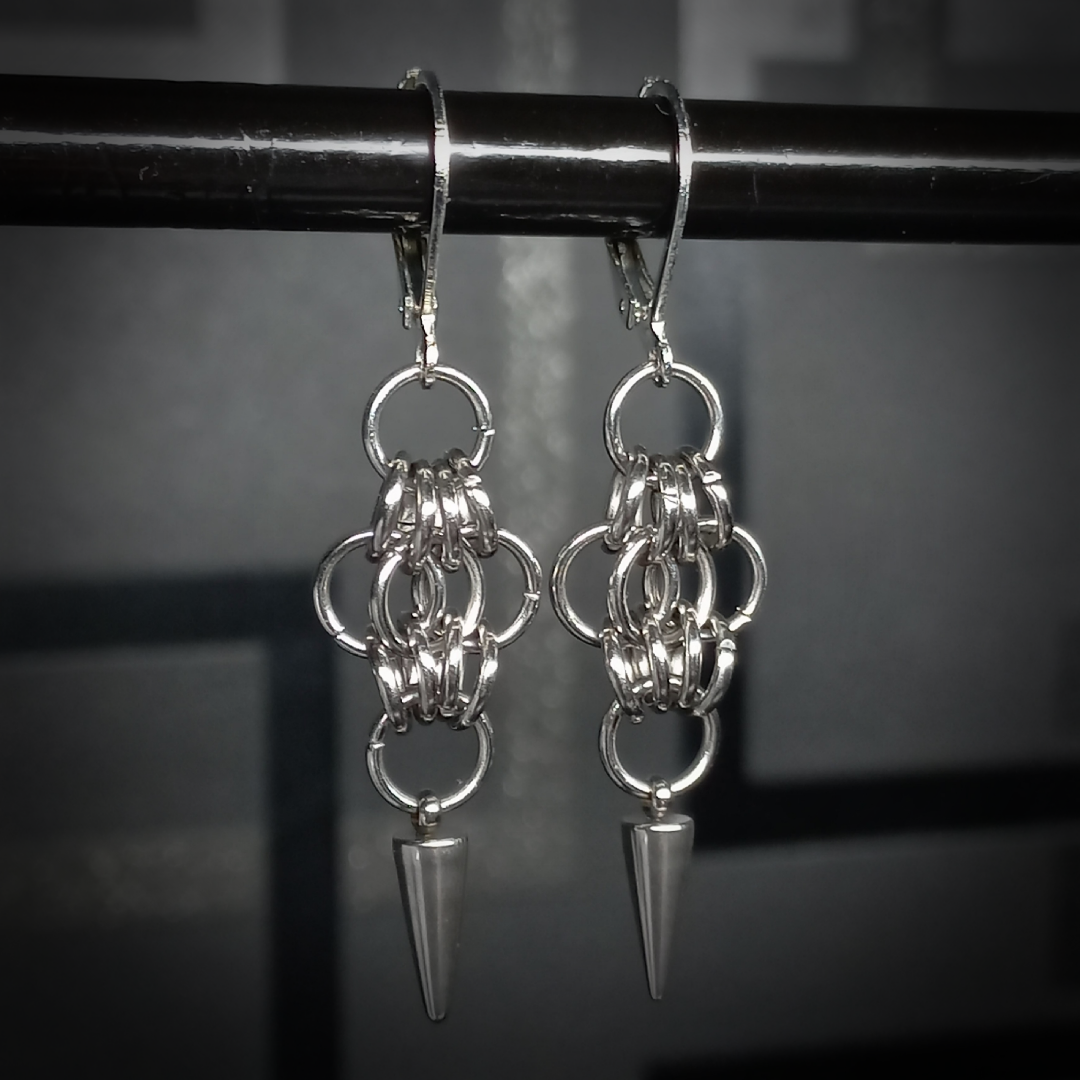 Boucles d’Oreilles à Pointe