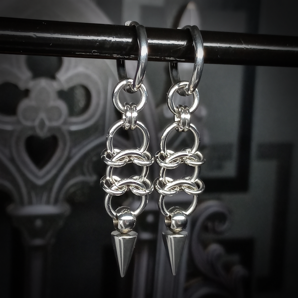 Boucles d’Oreilles à Pointe