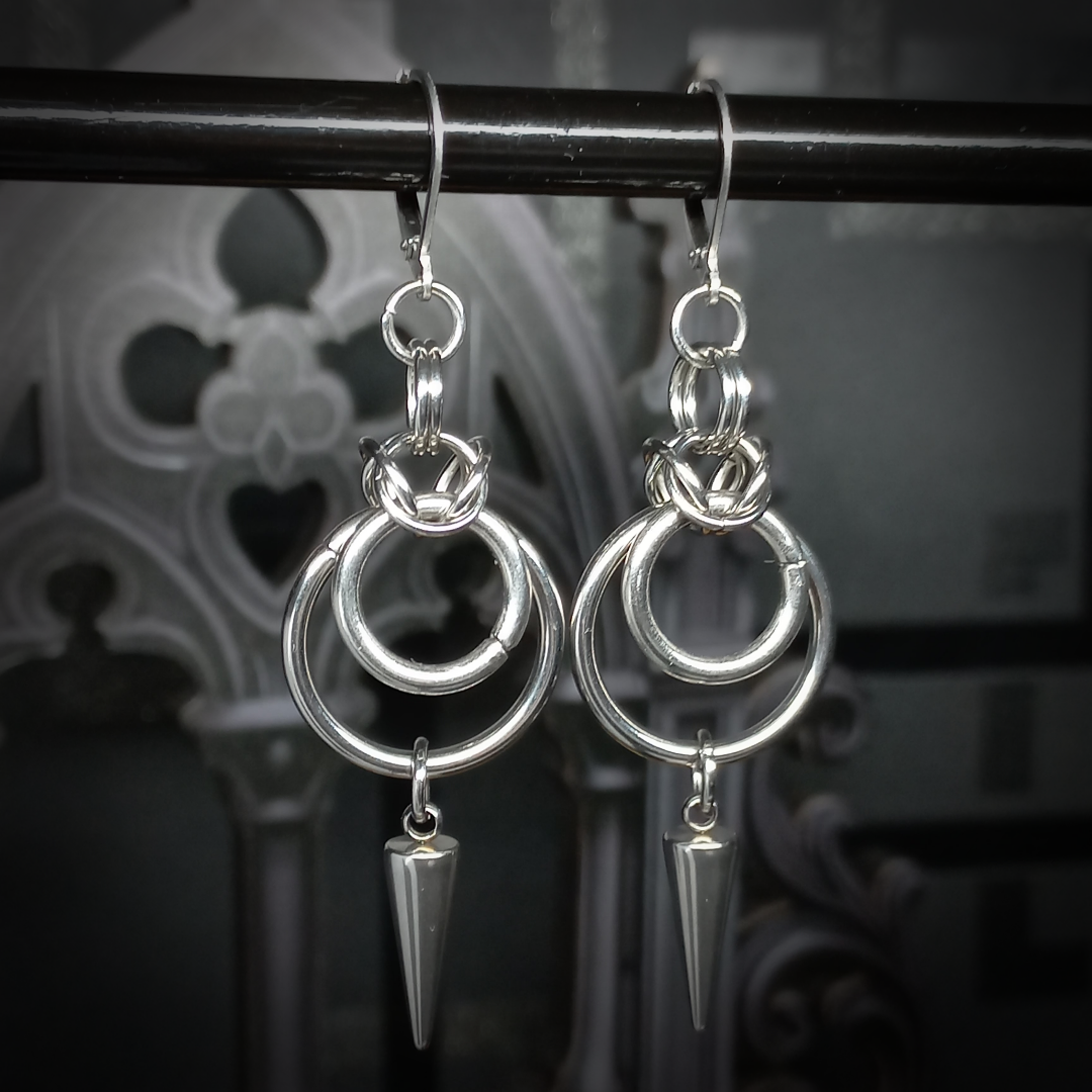 Boucles d’Oreilles à Pointe