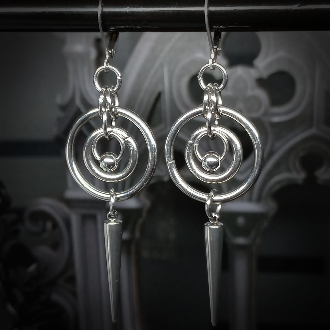 Boucles d’Oreilles à Pointe