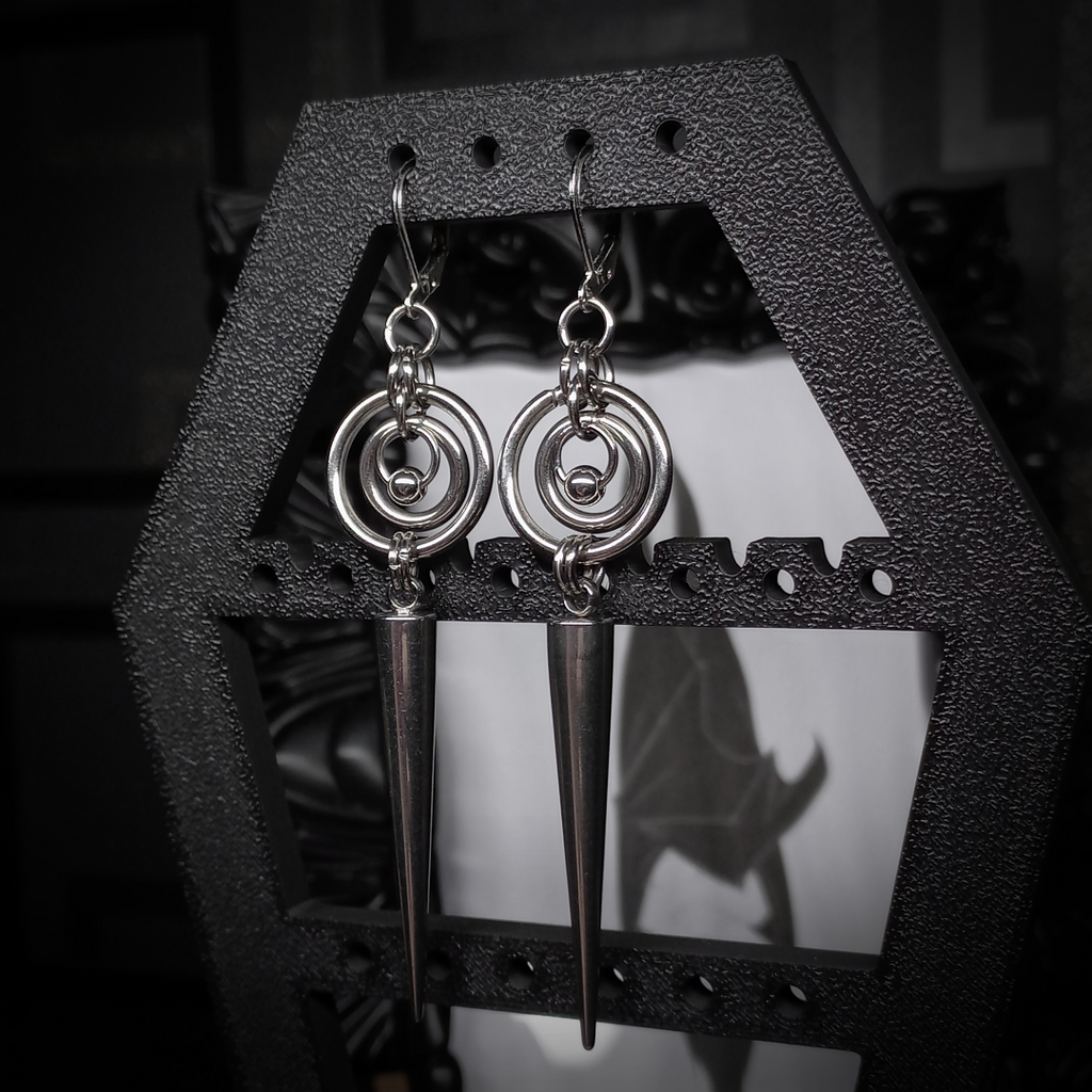 Boucles d’Oreilles à Grande Pointe