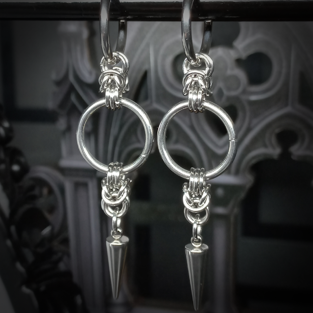 Boucles d’Oreilles à Pointe