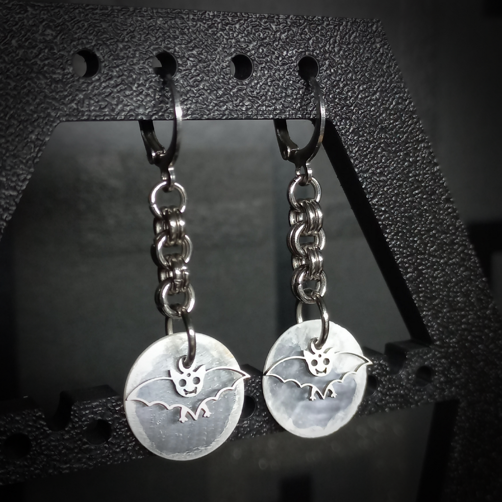 Boucles d’Oreilles Chauve-Souris