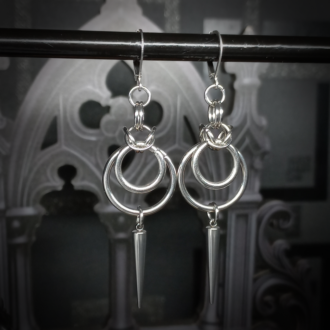Boucles d’Oreilles à Pointe