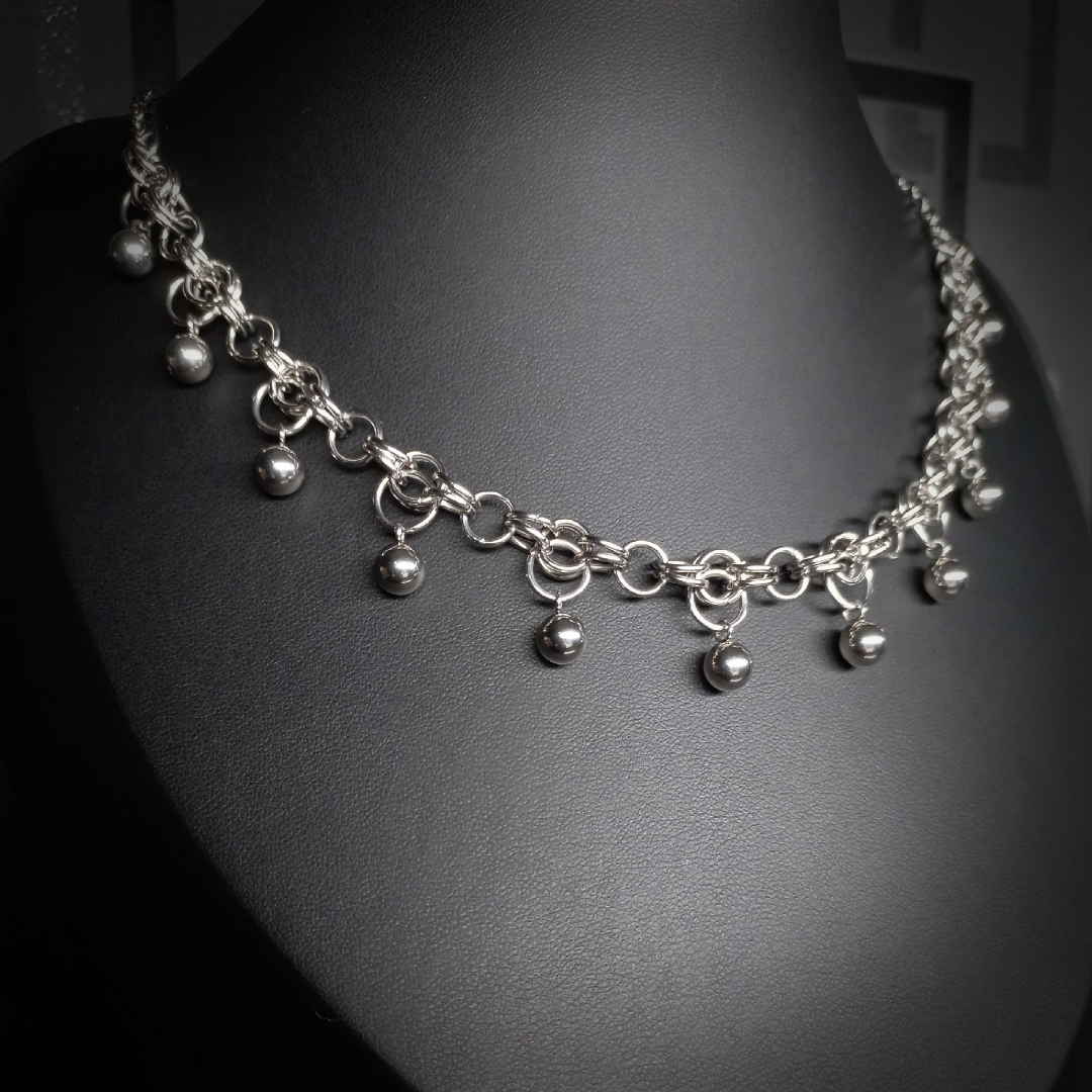 Collier Nightfall – Perles Obscures