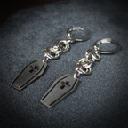 Boucles d’Oreilles Cercueil