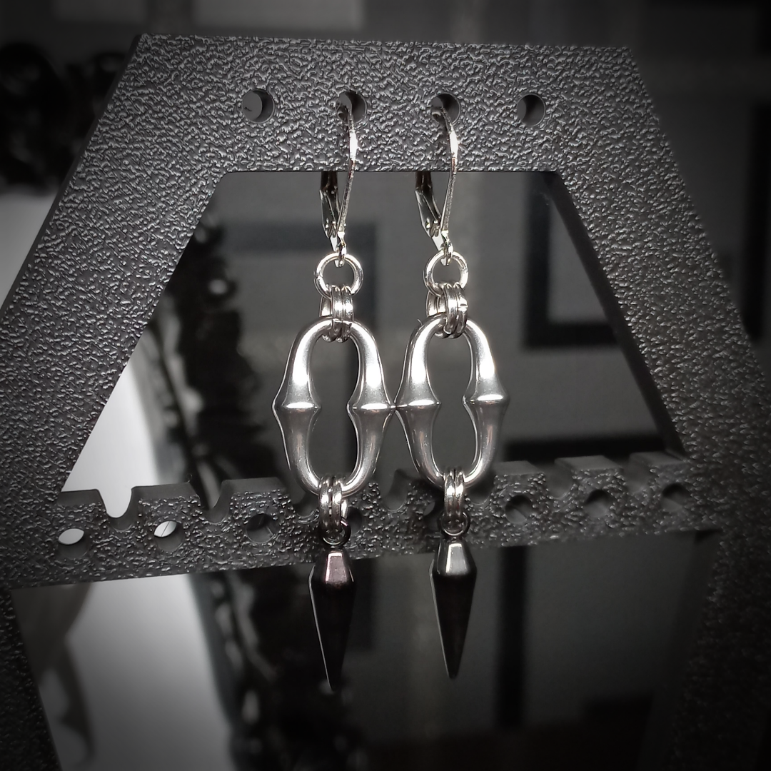 Boucles d’Oreilles à Pointe Noire