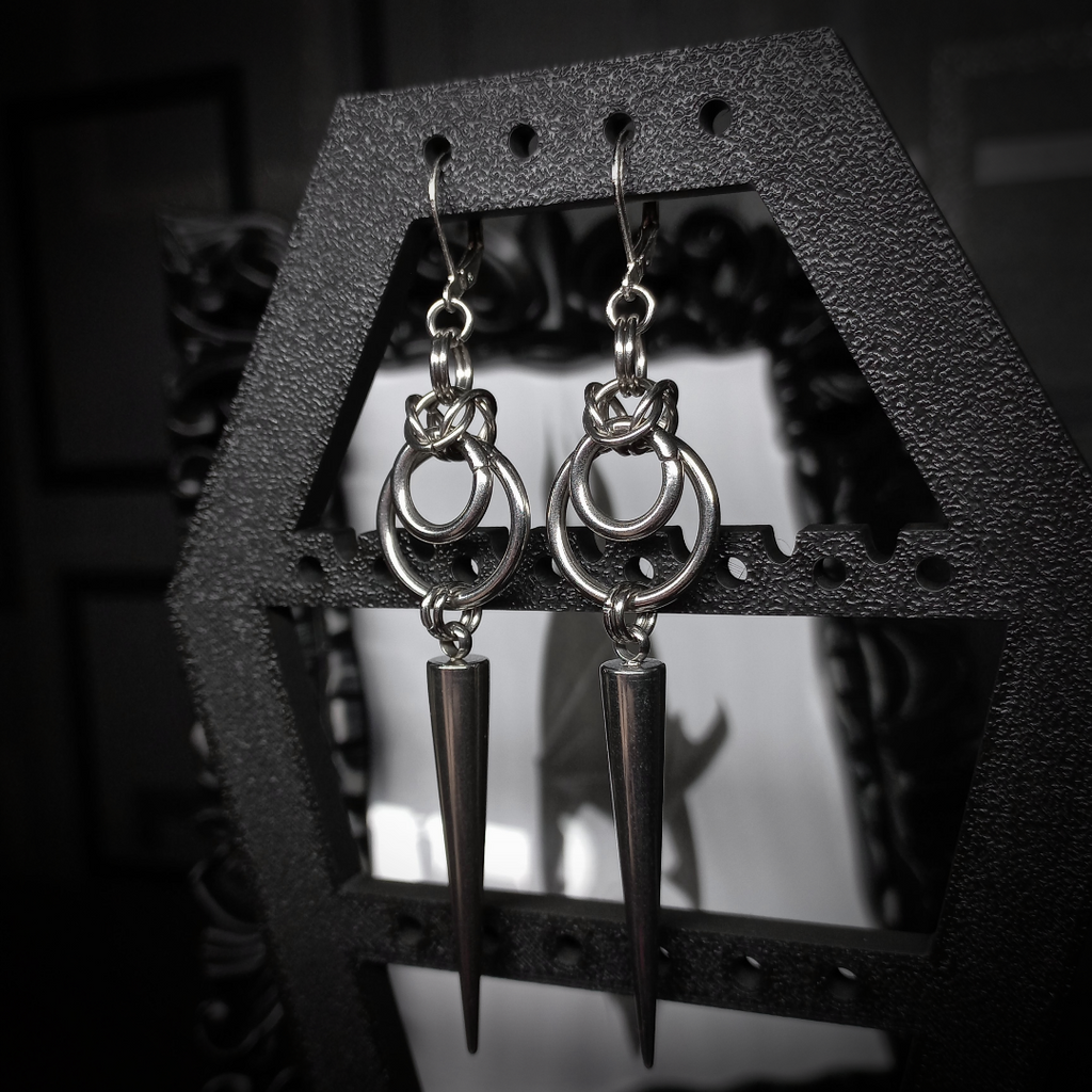 Boucles d’Oreilles à Grande Pointe