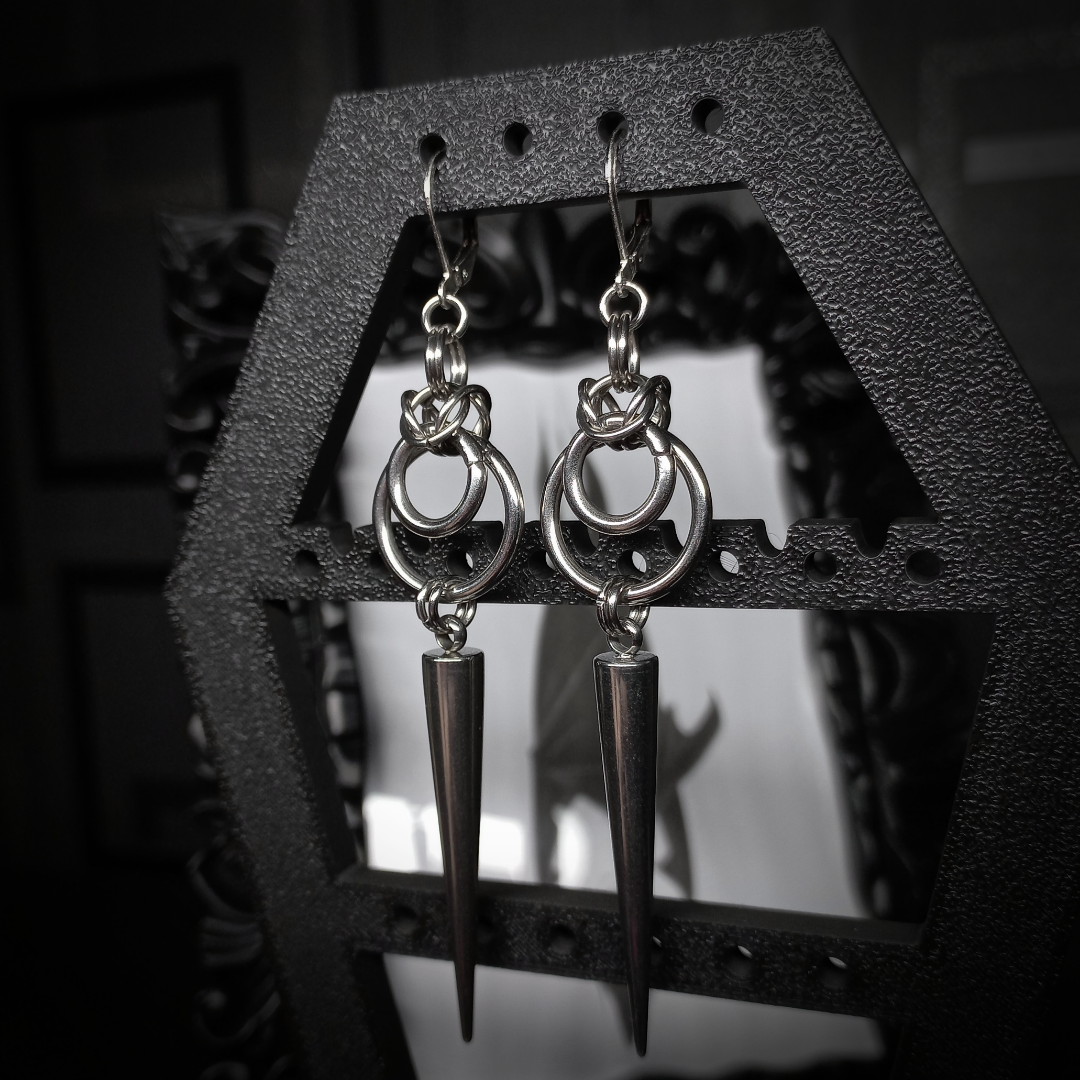 Boucles d’Oreilles à Grande Pointe