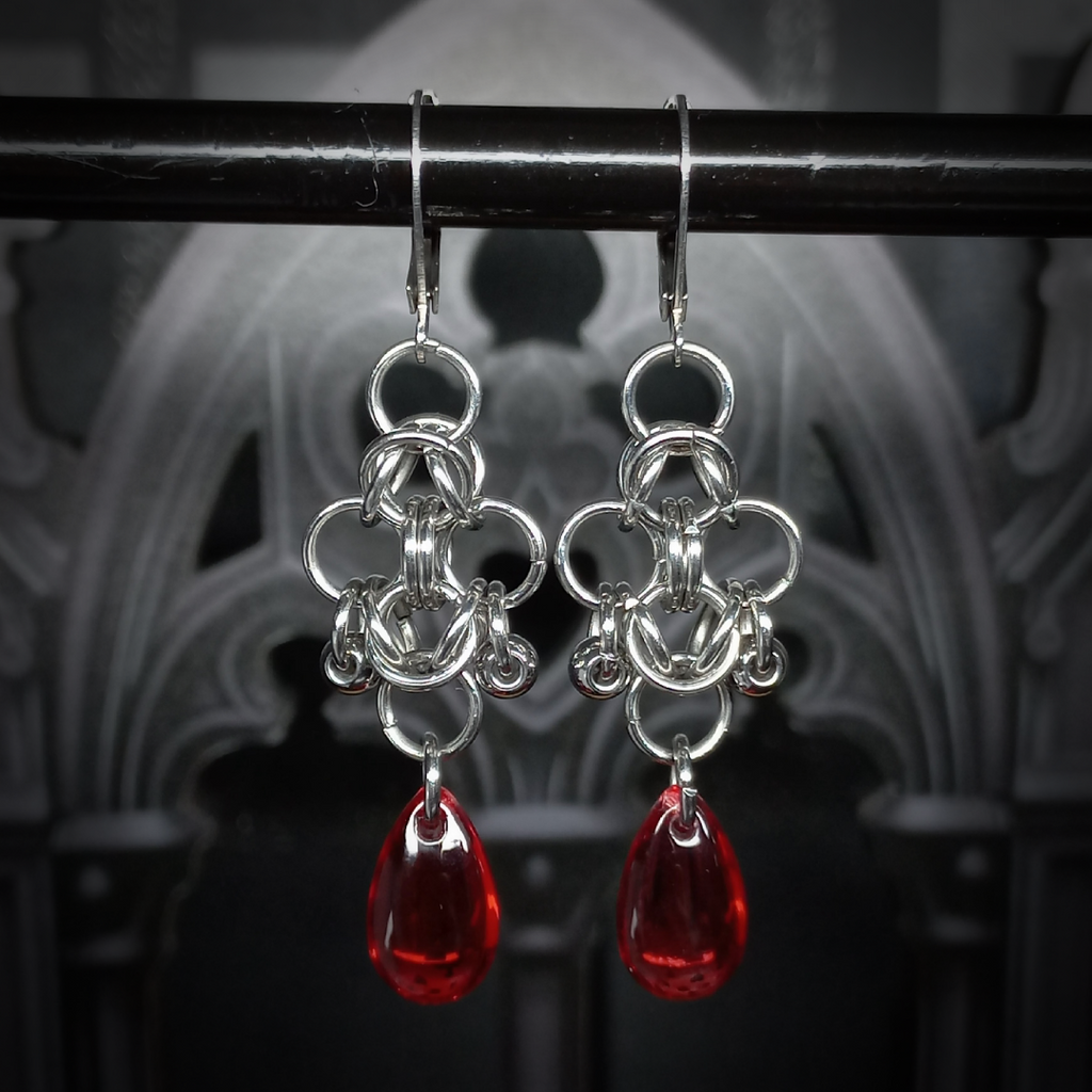 Boucles d’oreilles Bloodline – Blood Pearl