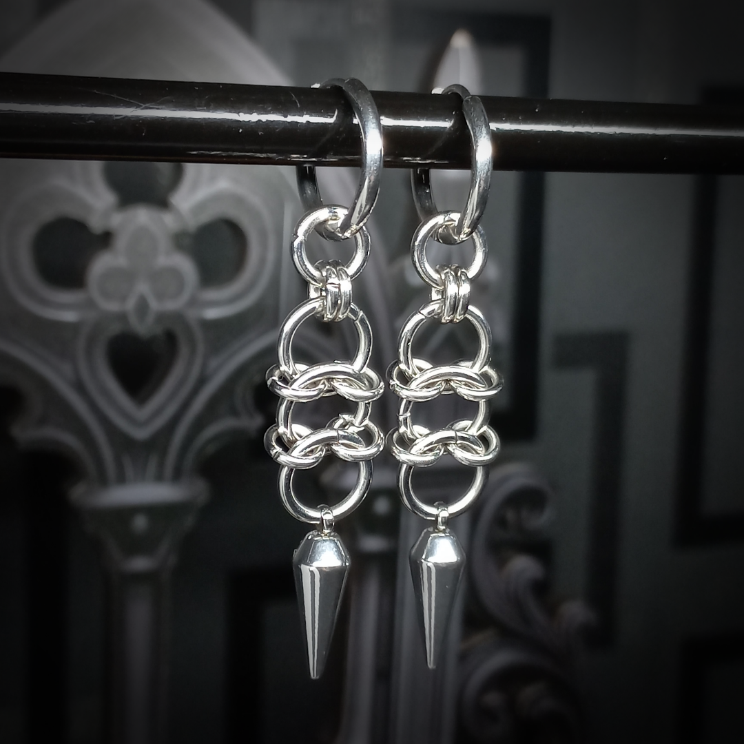 Boucles d’Oreilles à Pointe
