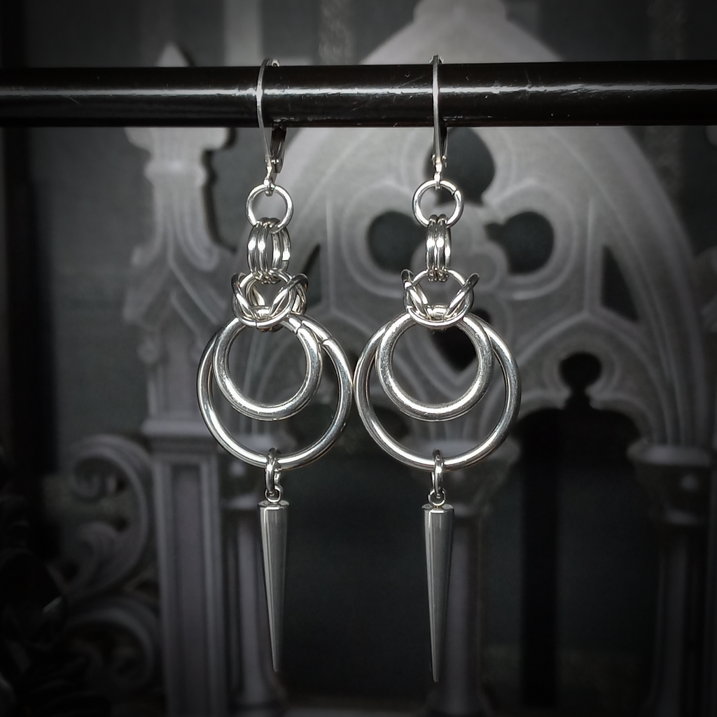 Boucles d’Oreilles à Pointe