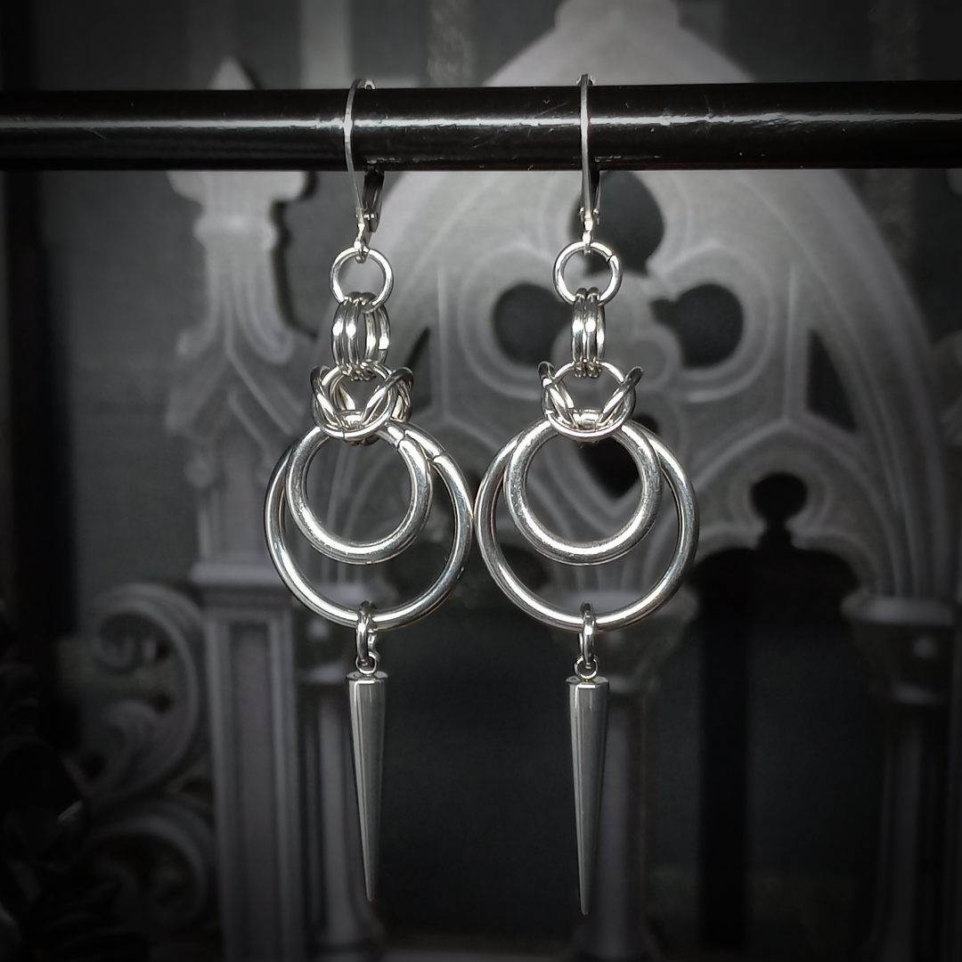 Boucles d’Oreilles à Pointe