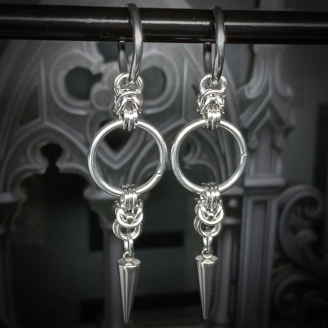 Boucles d’Oreilles à Pointe