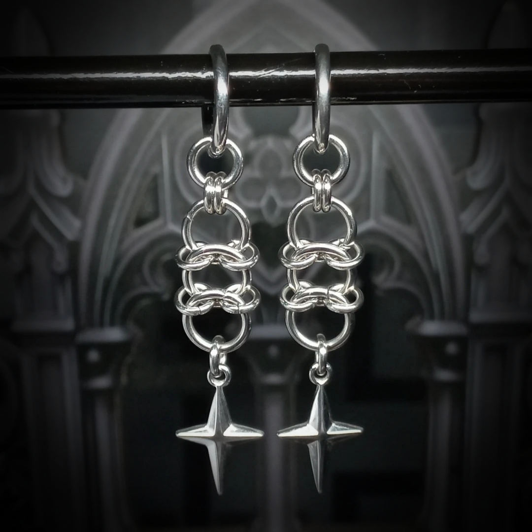 Boucles d’Oreilles à Motif Étoile