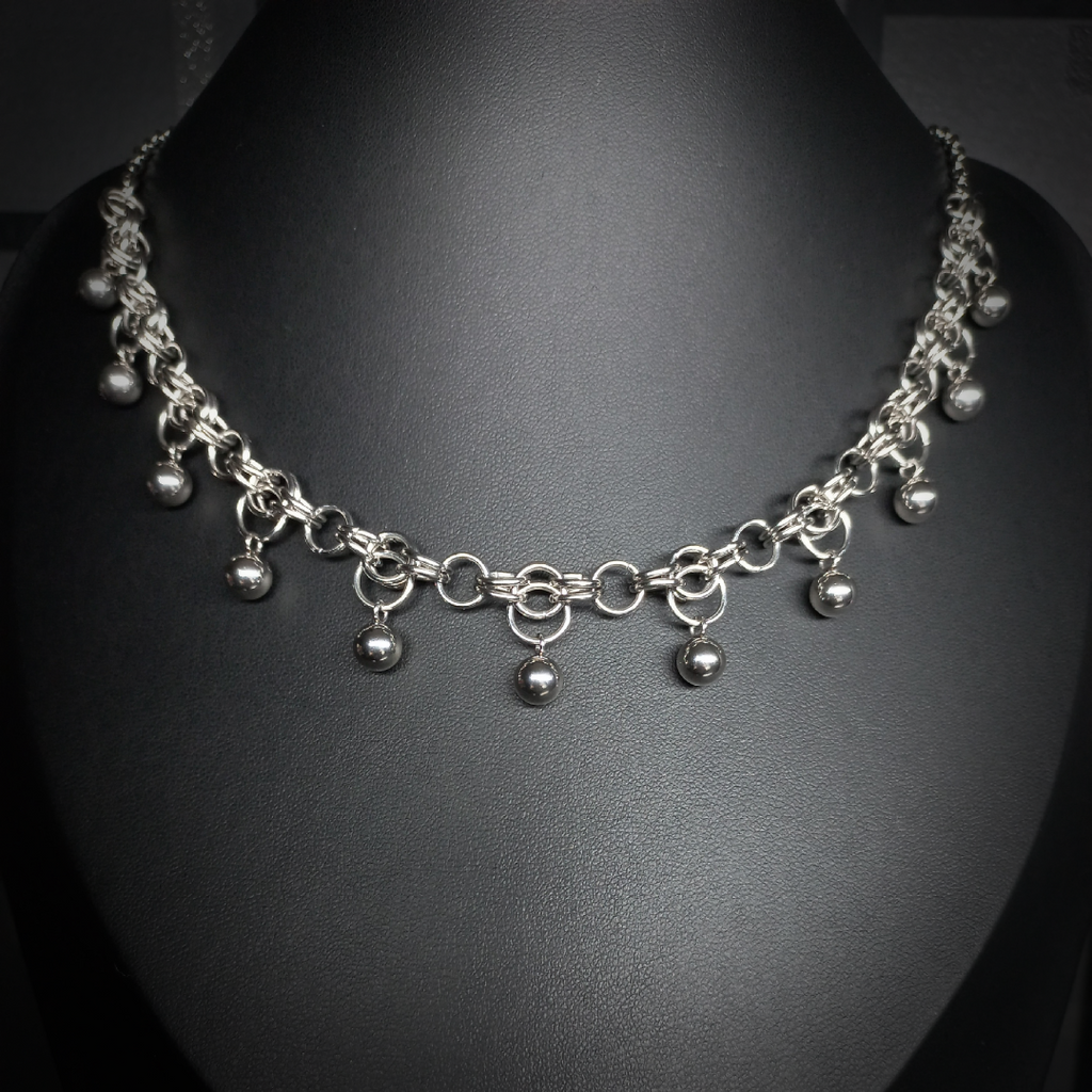 Collier Nightfall – Perles Obscures