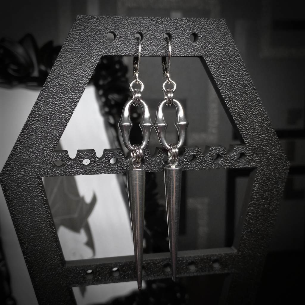 Boucles d’Oreilles à Grande Pointe