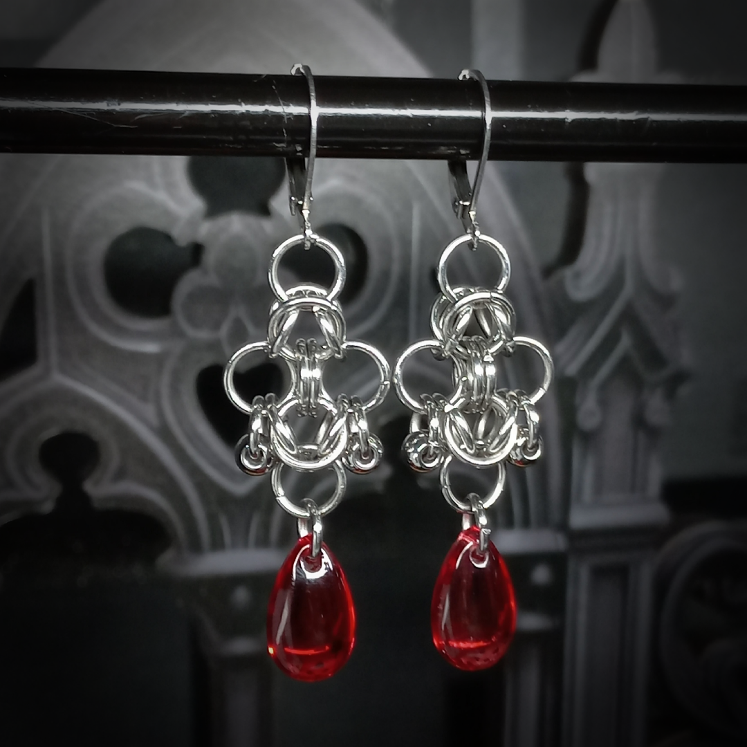 Boucles d’oreilles Bloodline – Blood Pearl