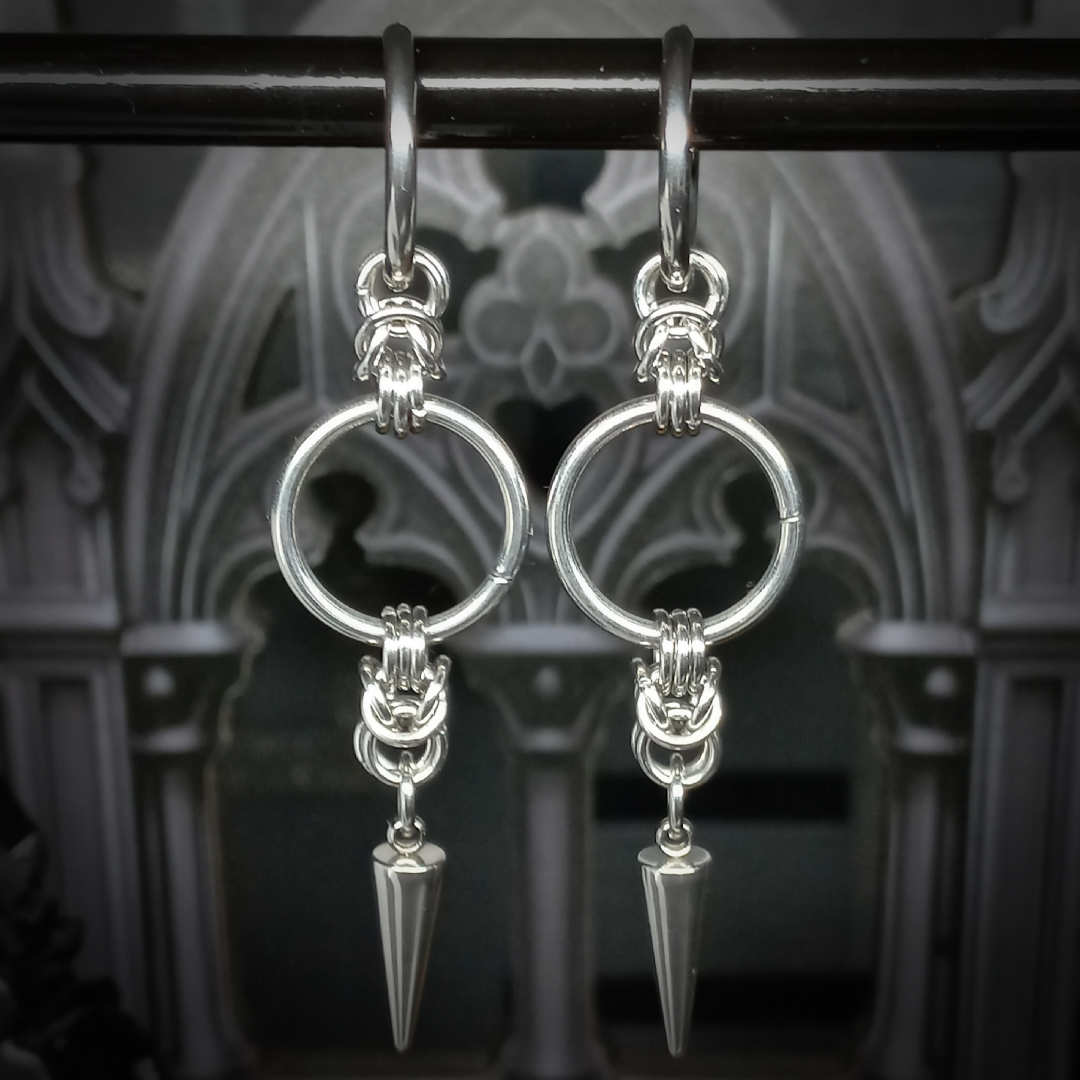 Boucles d’Oreilles à Pointe