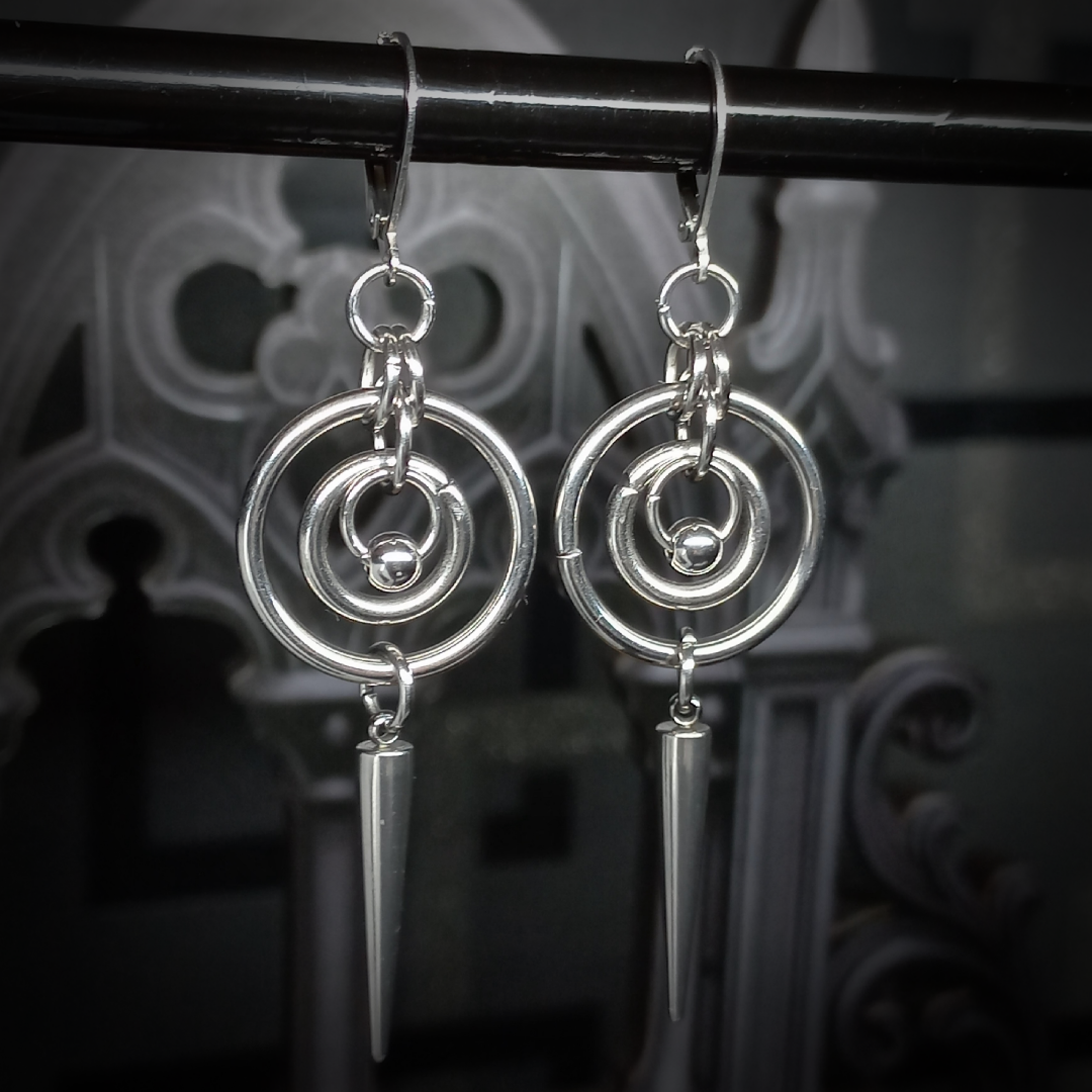 Boucles d’Oreilles à Pointe