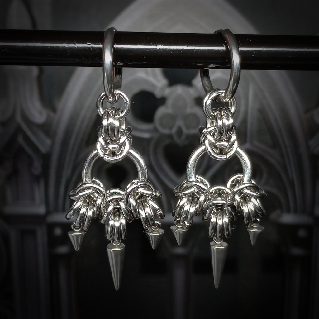 Boucles d’Oreilles à Pointes