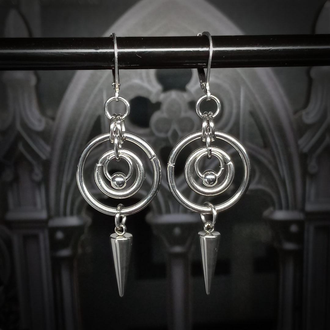 Boucles d’Oreilles à Pointe