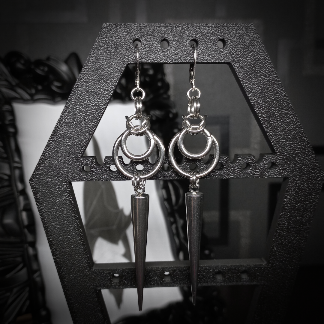 Boucles d’Oreilles à Grande Pointe