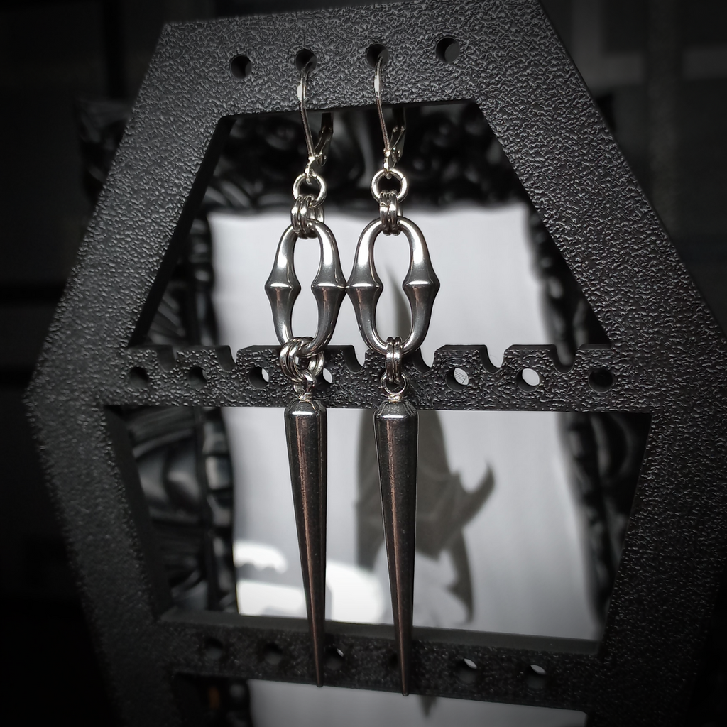 Boucles d’Oreilles à Grande Pointe