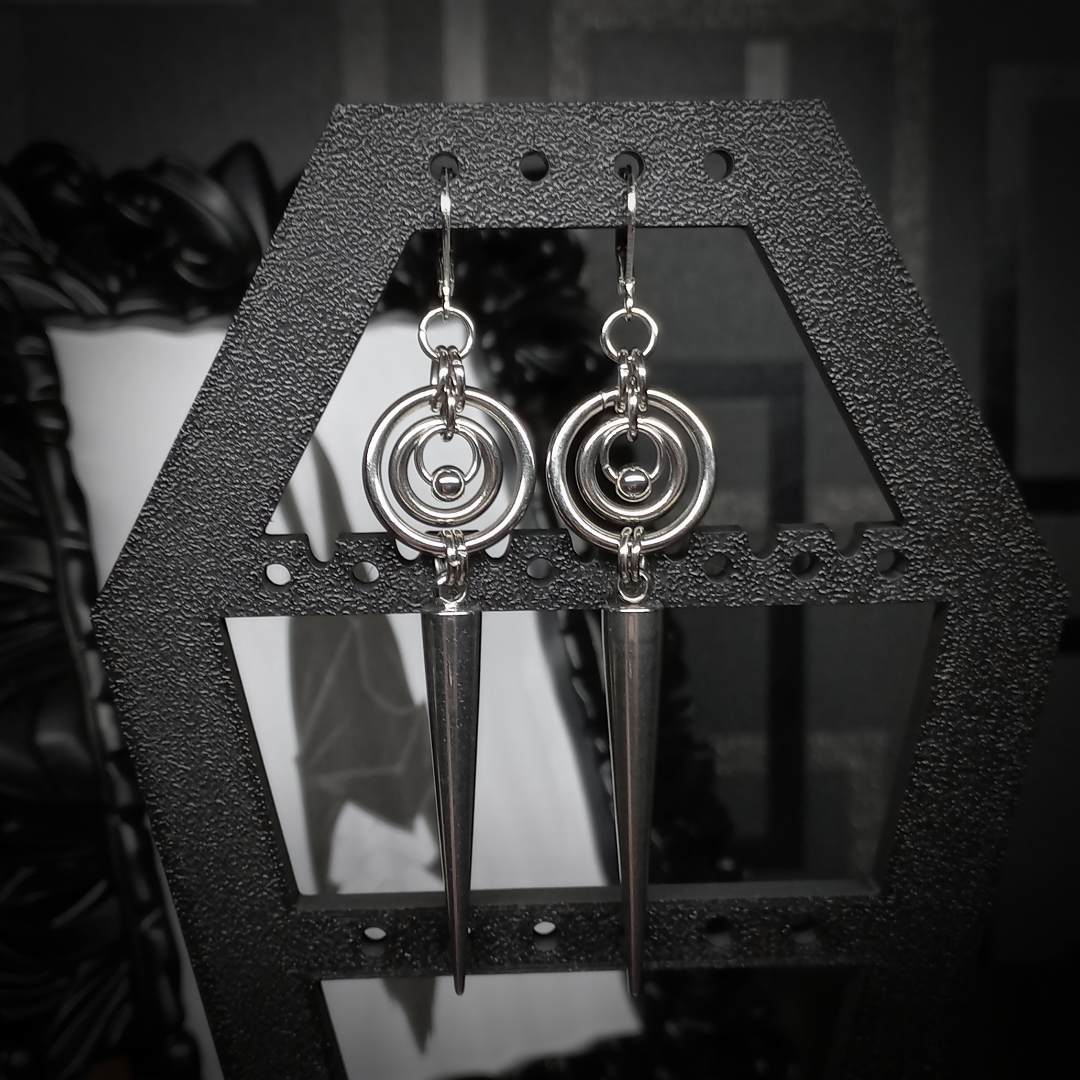 Boucles d’Oreilles à Grande Pointe