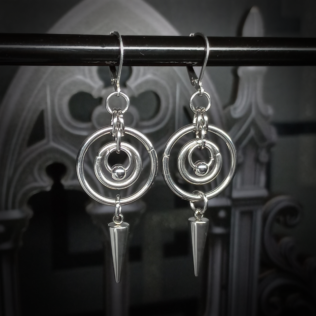 Boucles d’Oreilles à Pointe
