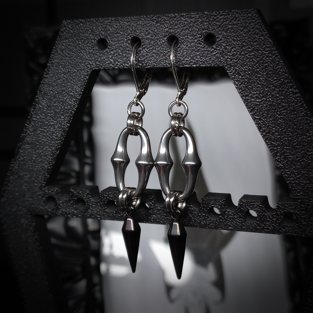 Boucles d’Oreilles à Pointe Noire