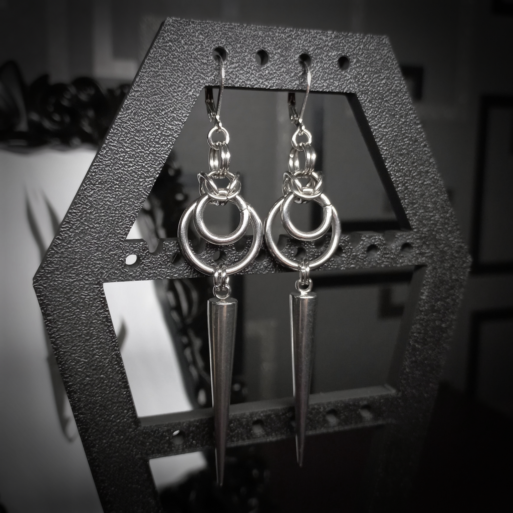 Boucles d’Oreilles à Grande Pointe