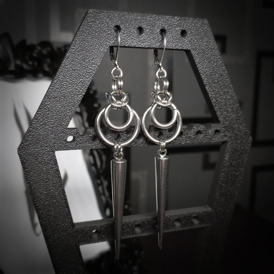 Boucles d’Oreilles à Grande Pointe