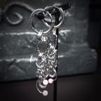Boucles d’Oreilles Pink Byzantine – Pièce Unique